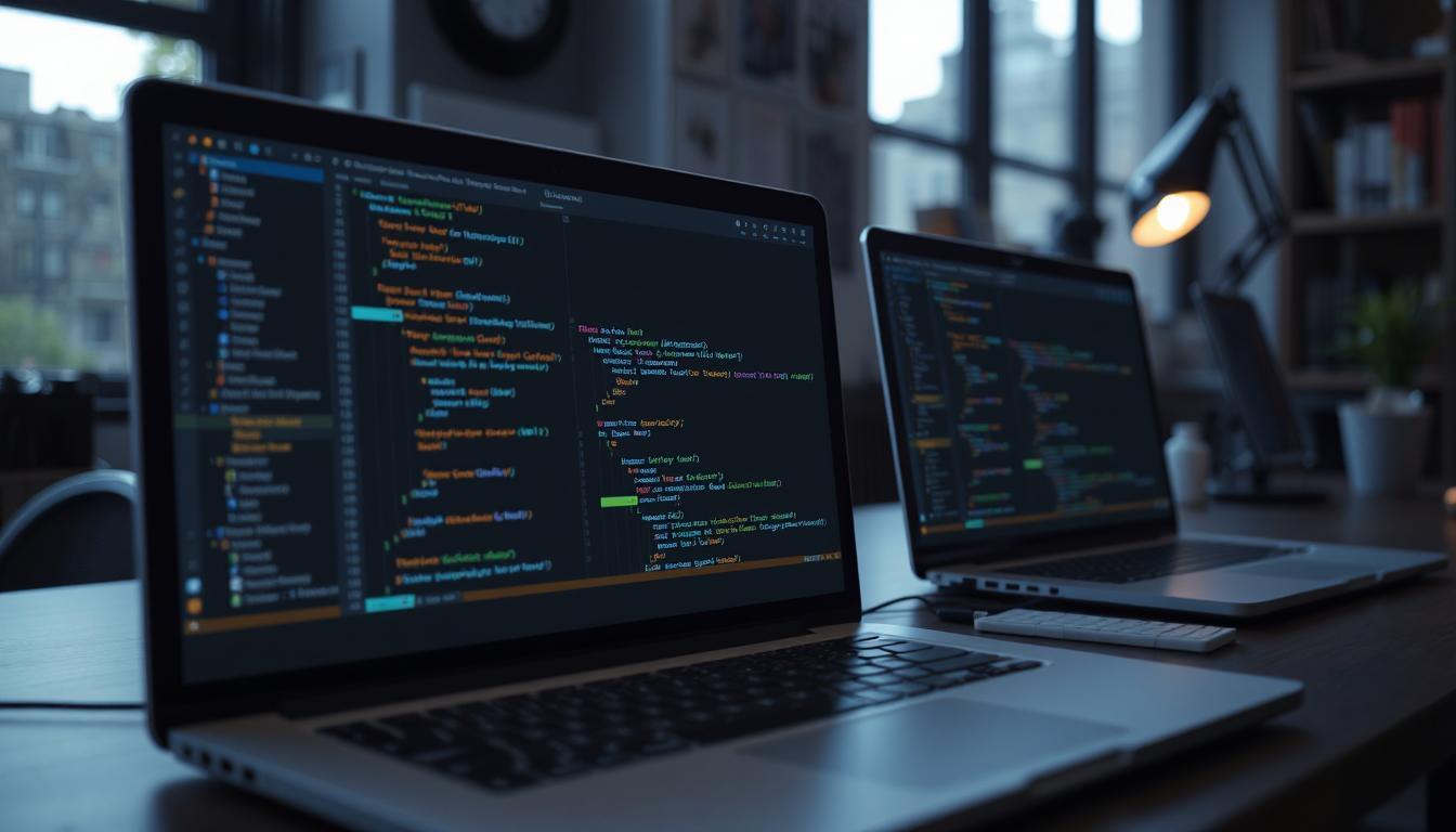 developer's workspace setup