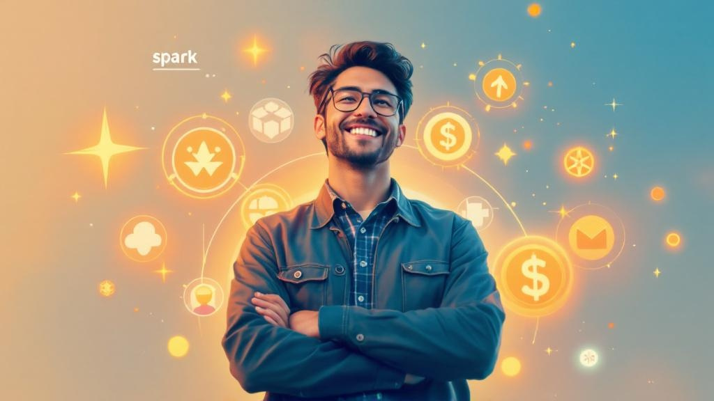 a confident developer launching an ai-powered app 