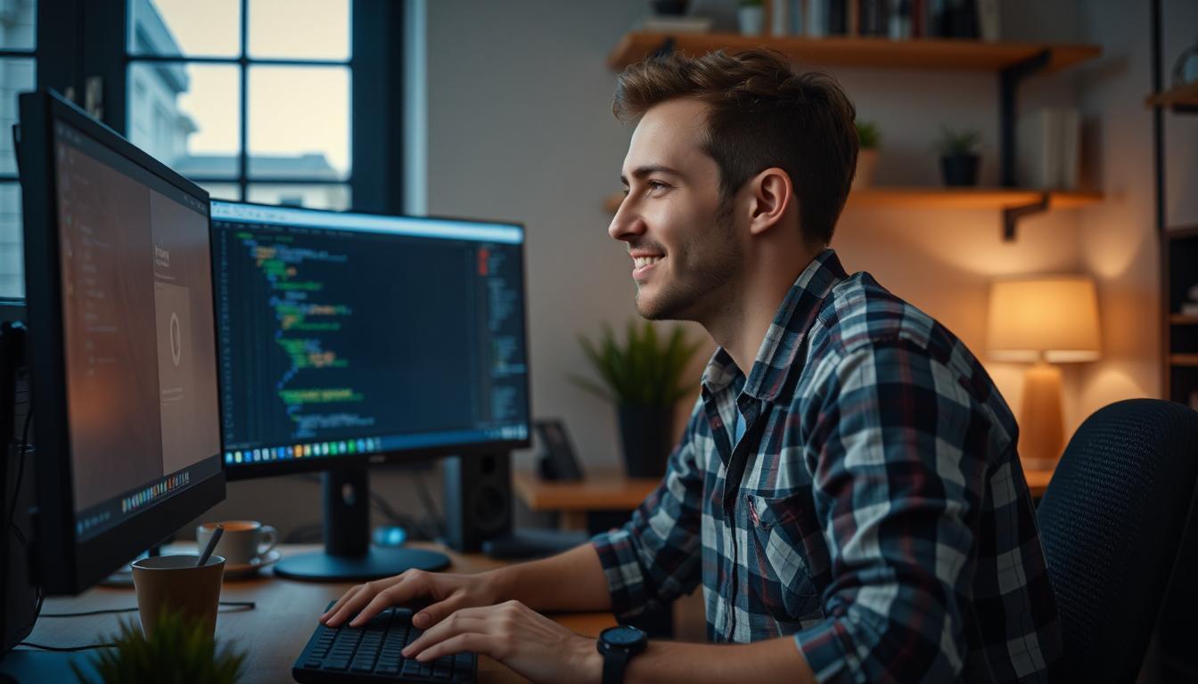 a satisfied developer