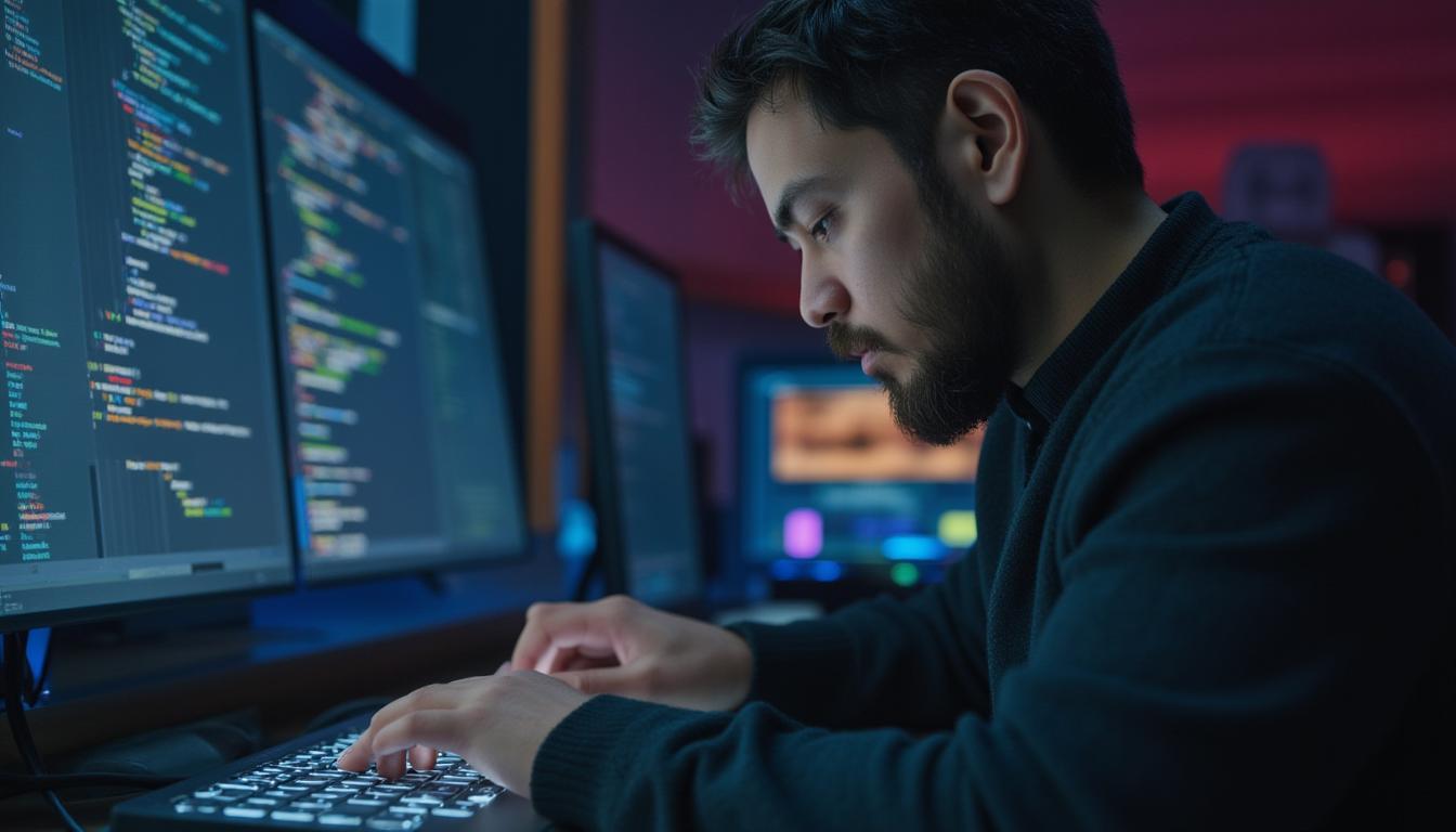 Developer toggling between a fast AI code editor and a structured planning tool 