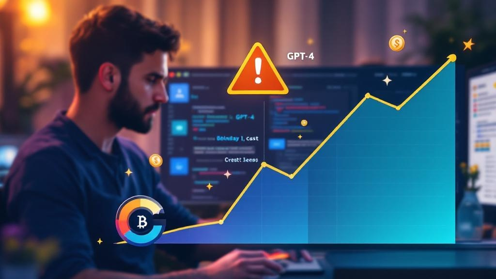 an infographic-style visual showing token usage increasing with time